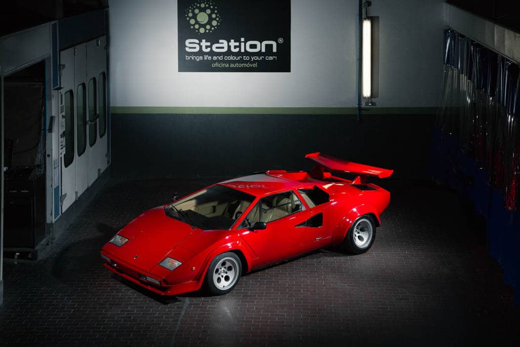 Restoration - Lamborghini Countach - Station